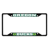 Fan Mats Oregon Ducks Metal License Plate Frame Black Finish