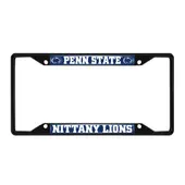 Fan Mats Penn State Nittany Lions Metal License Plate Frame Black Finish