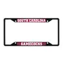 Fan Mats South Carolina Gamecocks Metal License Plate Frame Black Finish