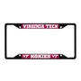 Fan Mats Virginia Tech Hokies Metal License Plate Frame Black Finish