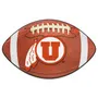 Fan Mats Utah Utes Football Rug - 20.5In. X 32.5In.
