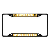 Fan Mats Indiana Pacers Metal License Plate Frame Black Finish