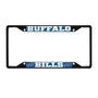 Fan Mats Buffalo Bills Metal License Plate Frame Black Finish