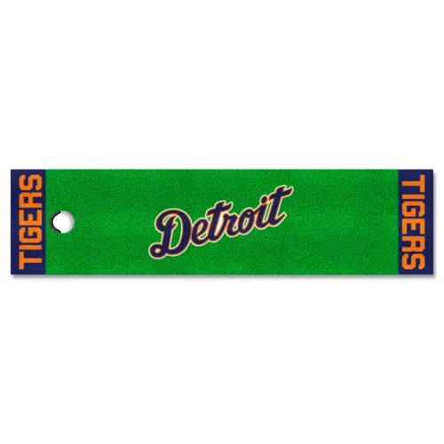 Fan Mats Detroit Tigers Putting Green Mat - 1.5Ft. X 6Ft.