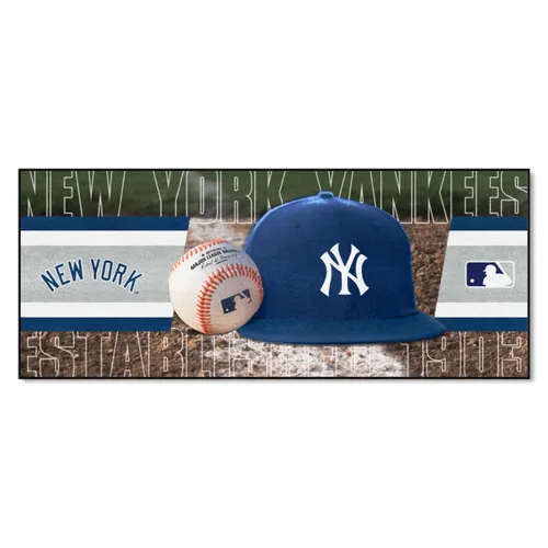 Fan Mats New York Yankees Baseball Runner Rug - 30In. X 72In.