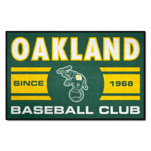 Fan Mats Oakland Athletics Starter Accent Rug - 19In. X 30In. Uniform Design