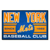 Fan Mats New York Mets Starter Accent Rug - 19In. X 30In. Uniform Design