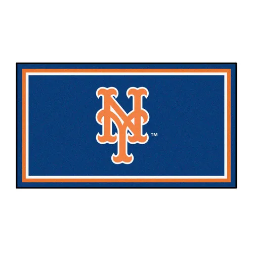 Fan Mats New York Mets 8Ft. X 10 Ft. Plush Area Rug