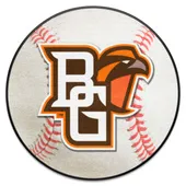 Fan Mats Bowling Green Falcons Baseball Rug - 27In. Diameter