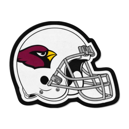 Fan Mats Arizona Cardinals Mascot Helmet Rug