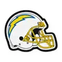 Fan Mats Los Angeles Chargers Mascot Helmet Rug