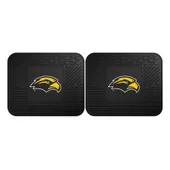 Fan Mats Southern Miss Golden Eagles Back Seat Car Utility Mats - 2 Piece Set