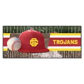 Fan Mats Southern California Trojans Baseball Runner Rug - 30In. X 72In.