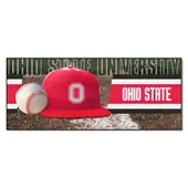 Fan Mats Ohio State Buckeyes Baseball Runner Rug - 30In. X 72In.