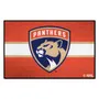 Fan Mats Florida Panthers Starter Accent Rug - 19In. X 30In. Uniform Alternate Design