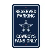 Fan Mats Dallas Cowboys Team Color Reserved Parking Sign Decor 18In. X 11.5In. Lightweight