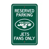 Fan Mats New York Jets Team Color Reserved Parking Sign Decor 18In. X 11.5In. Lightweight