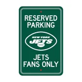 Fan Mats New York Jets Team Color Reserved Parking Sign Decor 18In. X 11.5In. Lightweight