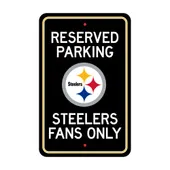 Fan Mats Pittsburgh Steelers Team Color Reserved Parking Sign Decor 18In. X 11.5In. Lightweight