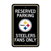 Fan Mats Pittsburgh Steelers Team Color Reserved Parking Sign Decor 18In. X 11.5In. Lightweight