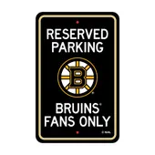 Fan Mats Boston Bruins Team Color Reserved Parking Sign Decor 18In. X 11.5In. Lightweight