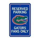 Fan Mats Florida Gators Team Color Reserved Parking Sign Decor 18In. X 11.5In. Lightweight