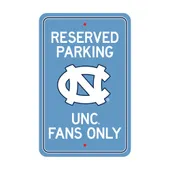 Fan Mats North Carolina Tar Heels Team Color Reserved Parking Sign Decor 18In. X 11.5In. Lightweight