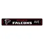 Fan Mats Atlanta Falcons Team Color Street Sign Decor 4In. X 24In. Lightweight