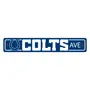 Fan Mats Indianapolis Colts Team Color Street Sign Decor 4In. X 24In. Lightweight