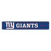 Fan Mats New York Giants Team Color Street Sign Decor 4In. X 24In. Lightweight