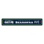 Fan Mats Seattle Seahawks Team Color Street Sign Decor 4In. X 24In. Lightweight