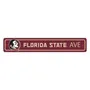 Fan Mats Florida State Seminoles Team Color Street Sign Decor 4In. X 24In. Lightweight