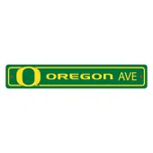 Fan Mats Oregon Ducks Team Color Street Sign Decor 4In. X 24In. Lightweight