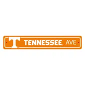 Fan Mats Tennessee Volunteers Team Color Street Sign Decor 4In. X 24In. Lightweight