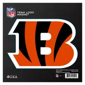 Fan Mats Cincinnati Bengals Large Team Logo Magnet 10" (8.8454"X6.2285")