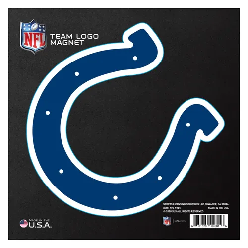 Fan Mats Indianapolis Colts Large Team Logo Magnet 10" (8.5584"X8.3717")