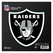 Fan Mats Las Vegas Raiders Large Team Logo Magnet 10" (7.1687"X7.622")