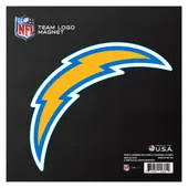 Fan Mats Los Angeles Chargers Large Team Logo Magnet 10" (9.9597"X9.0651")