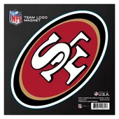 Fan Mats San Francisco 49Ers Large Team Logo Magnet 10" (8.7487"X8.8247")