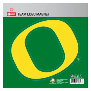 Fan Mats Oregon Ducks Large Team Logo Magnet 10" (8.7852"X7.669")