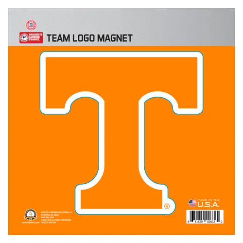 Fan Mats Tennessee Volunteers Large Team Logo Magnet 10" (7.1309"X7.1306")