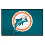 Fan Mats Miami Dolphins Starter Accent Rug - 19In. X 30In.