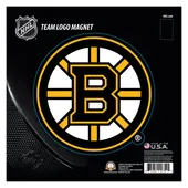 Fan Mats Boston Bruins Bruins Large Team Logo Magnet 10" (6.5206"X6.5206")