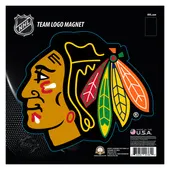 Fan Mats Chicago Blackhawks Blackhawks Large Team Logo Magnet 10" (8.6467"X7.5591")