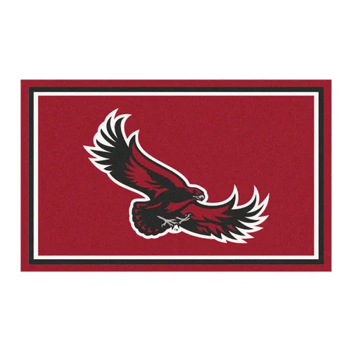 Fan Mats St. Joseph's Red Storm 4Ft. X 6Ft. Plush Area Rug