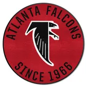 Fan Mats Atlanta Falcons Roundel Rug - 27In. Diameter