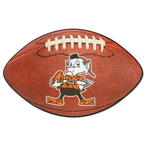 Fan Mats Cleveland Browns Football Rug - 20.5In. X 32.5In.