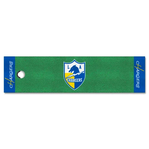 Fan Mats Los Angeles Chargers Putting Green Mat - 1.5Ft. X 6Ft.