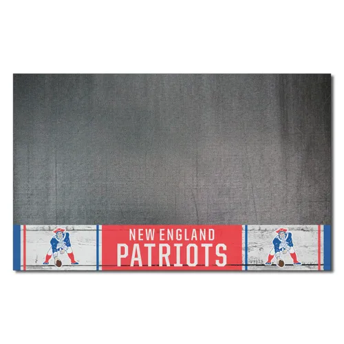 Fan Mats New England Patriots Vinyl Grill Mat - 26In. X 42In.