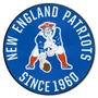 Fan Mats New England Patriots Roundel Rug - 27In. Diameter